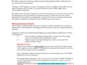 REDO INTERNALS AND TUNING BY REDO