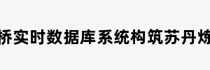 紫金桥实时数据库系统构筑苏丹炼油厂